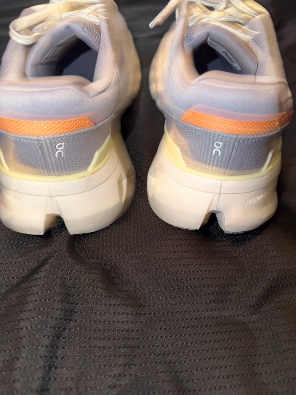 On Cloud 2 Running Women's Cloud Sneakers in Lavender with Cream Accents - Picture 10 of 15
